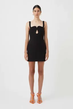 Camilla And Marc Brixton Mini Dress In Black Size 6 for rent on The Volte - image 1