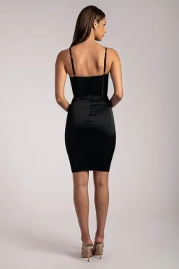 Meshki Antonella Dress Black Size XS/AU 6 for rent on The Volte - image 2