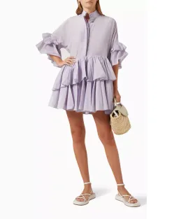 Morton Mac Margrit Dress Purple Size 10 for rent on The Volte - image 1