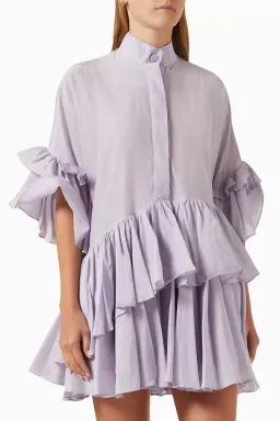 Morton Mac Margrit Dress Purple Size 10 for rent on The Volte - image 3