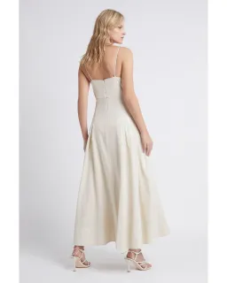 Aje Idyllic Strappy Sequin Dress White Size 6 for rent on The Volte - image 3