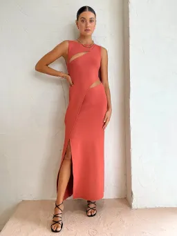 Sir The Label Nadja Cut Out Maxi Dress Size 0 / 6 for rent on The Volte - image 2