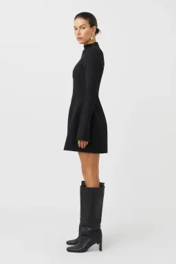 Camilla and Marc Gordon Mini Dress Black Size 6  for rent on The Volte - image 3