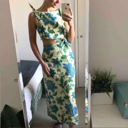 Sir the Label Alexandre Knot Maxi Dress Floral Size 1 / AU 8 for rent on The Volte - image 4