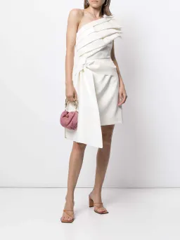 Rachel Gilbert Ace Mini Dress White Size 1 / AU 8 for rent on The Volte - image 1