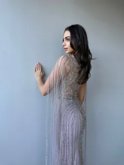 Alannah The Label The Pocahontas Gown Beaded Size 6 for rent on The Volte - image 3