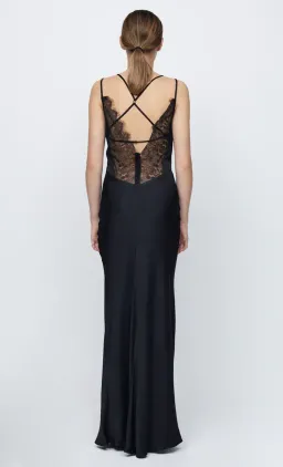 Bec & Bridge Lucille Lace Maxi Dress Black Size 12 for rent on The Volte - image 2