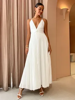 Issy Orla Maxi Dress White Size 6 for rent on The Volte - image 1