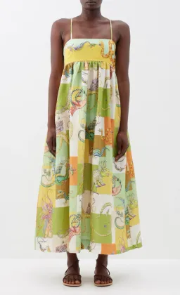 Alemais Jerome Midi Dress Multi Size 8 for rent on The Volte - image 3