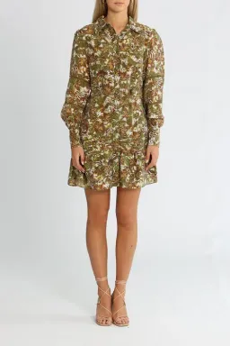 Ministry of Style Floral In Disguise Mini Dress Multi Print Size AU 14 for rent on The Volte - image 1