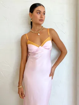 Bec & Bridge Joelle Maxi Dress in Quartz Tangerine Size 6  for rent on The Volte - image 2