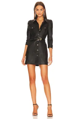 Retrofete Lema Mini Dress Coated Black Size M / AU 10 for rent on The Volte - image 1