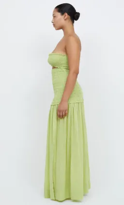 Bec & Bridge Solstice Strapless Maxi Dress Green Size AU 6 for rent on The Volte - image 2