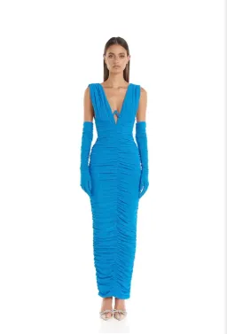 Eliya Anna Maxi With Gloves Blue Size 10 for rent on The Volte - image 1