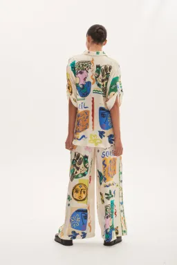 Alemais Soleil Set Multi Print Size 10 for rent on The Volte - image 5