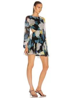Alice Mccall Wild Frontiers Mini Dress Multi Size 10  for rent on The Volte - image 2