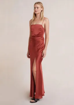 Bec & Bridge Nadia Maxi Dress Auburn Size 8  for rent on The Volte - image 1