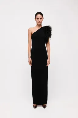 Rachel Gilbert Elcie Gown Black Size M / AU 10 for rent on The Volte - image 3
