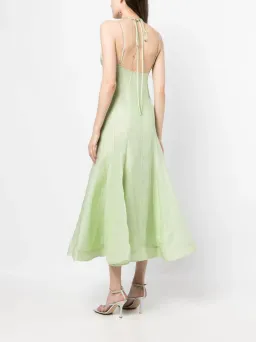 Leo Lin Gina Slip Midi Dress Mint Size 6 for rent on The Volte - image 2