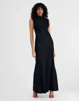 Significant Other Lana Maxi Dress Black Size 8 for rent on The Volte - image 1