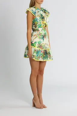 Alice McCall Living For You Mini Dress Multi Print Size 14 for rent on The Volte - image 2