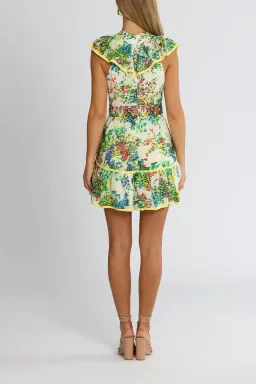 Alice McCall Living For You Mini Dress Multi Print Size 14 for rent on The Volte - image 3