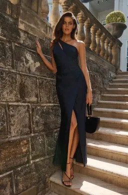 Sheike Matrix Maxi Dress Navy Size 10 for rent on The Volte - image 3