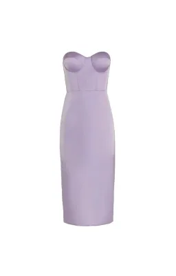 Alamour The Label Belen  Dress Lilac Size XXS/ Au 4 for rent on The Volte - image 2