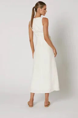 Winona Kalina Midi Dress in White Size M / AU 10 for rent on The Volte - image 2