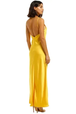 Camilla and Marc Aubrey Slip Dress Sunburst Yellow Size 8 for rent on The Volte - image 3