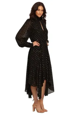 Camilla and Marc Jasmeen Dress Black and Gold Size 8 for rent on The Volte - image 2