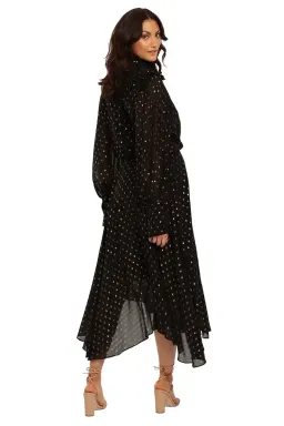 Camilla and Marc Jasmeen Dress Black and Gold Size 8 for rent on The Volte - image 3