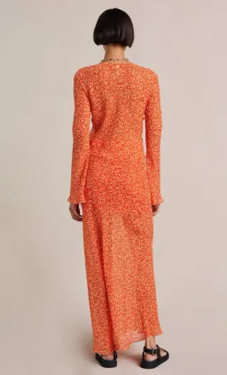 Bec & Bridge Cheri Long Sleeve Top in Orange Size 16 for rent on The Volte - image 3