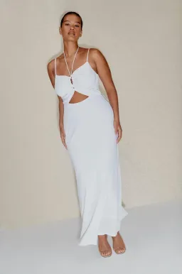 Manning Cartell Cosmic Trip Slip Dress White Size 10 for rent on The Volte - image 1