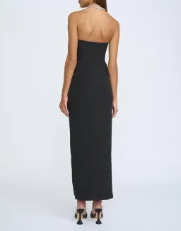 By Johnny Diamond Strapless Split Dress Black Size 8  for rent on The Volte - image 2
