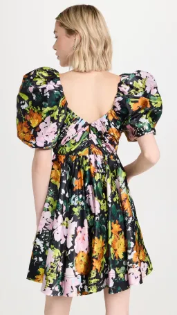 Aje - Gabrielle Plunge Mini Dress Floral - Size 12 for rent on The Volte - image 3