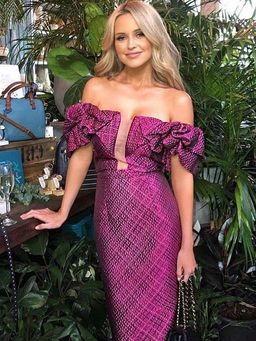 Eliya The Label Geneva Two Way Dress Purple Size 8 for rent on The Volte - image 3