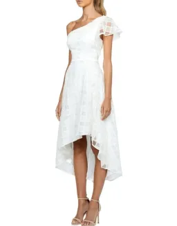 B by Bariano Luci One Should Flutter Sleeve Aline Dress   for rent on The Volte - image 3