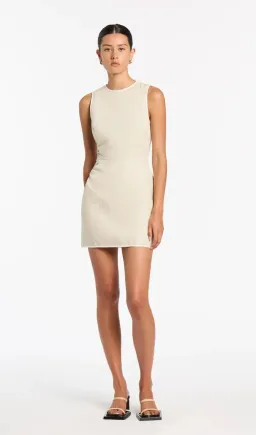Sir The Label D’Orsay Corded Mini Dress Ecru Size 1 / AU 8 for rent on The Volte - image 1