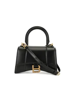 Balenciaga Hourglass Top Handle Bag Black Size XS for rent on The Volte - image 1