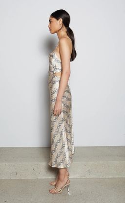 Bec  and Bridge Python Midi Dress Size 10 for rent on The Volte - image 2