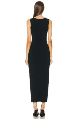 Christopher Esber Crystal Lattice Long Sleeve Column Dress Black Size 8 for rent on The Volte - image 2