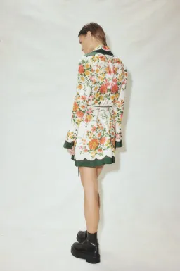 Alemais Elisabetta Mini Dress Floral Size 8 for rent on The Volte - image 2