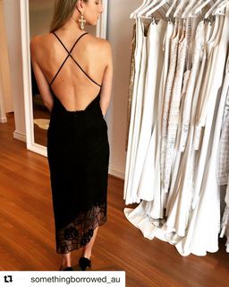 Wild Rose Slip Dress for rent on The Volte - image 2