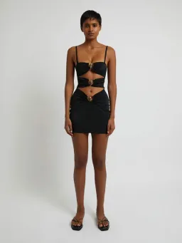 Christopher Esber Mini Black Size AU 8 for rent on The Volte - image 1