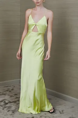 Bec & Bridge Citrus Sweetie Maxi Dress Green Size 8 for rent on The Volte - image 3