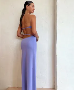 Bec & Bridge Zadie Strapless Dress Grape Size 8  for rent on The Volte - image 3