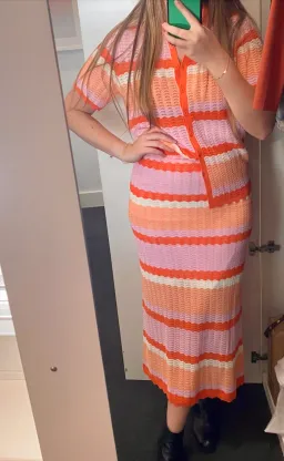 Steele Kono Polo & Lucia Skirt Set Multi Size AU 10 for rent on The Volte - image 5