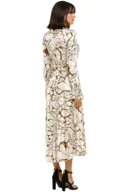 KITX Carbon Sink Shirt Dress Carbon Print Size AU 10 for rent on The Volte - image 3