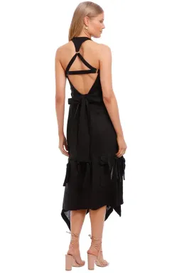 KITX Block System Tie Dress Black Size AU 12 for rent on The Volte - image 3